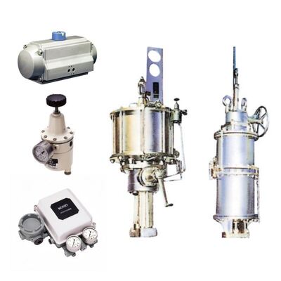 KOSO 6100 6200 6300 Linear Pneumatic Cylinder Actuators Single Double Acting for Petrochemical Industry