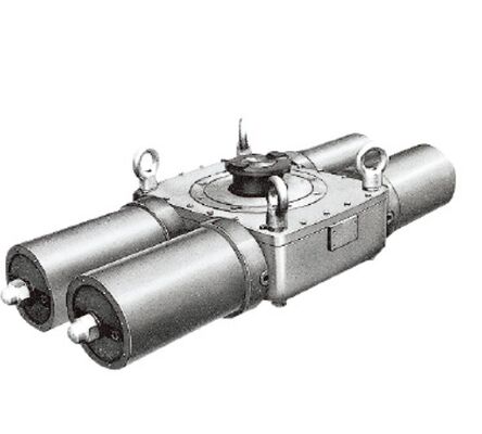 KOSO 6300 6400 6500 7300 7900 Pneumatic Cylinder Actuator with GLV Ductile Cast Iron Large Bore Butterfly Valve