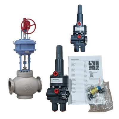 Fisher377 Relay and DVC6200 Smart Positioner for High Stability Valve Control