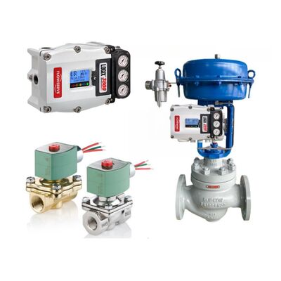 High Quality Flowserve Logix 3800 Digital Valve Positioner Smart Control with ASCO Solenoid Valves
