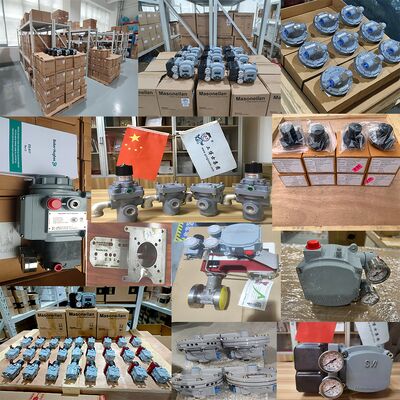 Control Valve with Baker Hughes Masoneilan Smart Valve Positioner SVI2-21123121 SVI2-21123121 With YTC YT-200 Pneumatic Booster