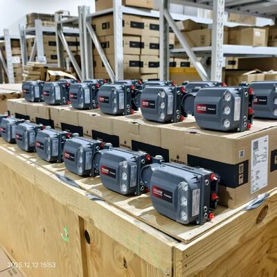 Factory-Direct Price — Emerson Fisher DVC6000 / DVC6200 Digital Valve Positioner (Smart Positioner) — HART 5/7 Communication — Genuine Stock Available — Complete Ball Valve Positioner Assembly