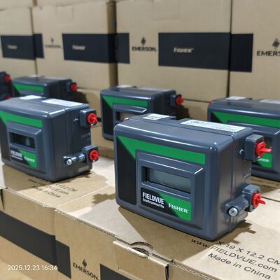 Emerson Fisher DVC2000 Valve Positioner: supports HART protocol and 4-20mA signals; single-acting configuration; compatible with NORGREN HERION 6316 Series Solenoid Valves; available in stock for imme