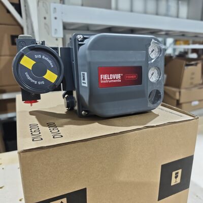 Original Fisher FIELDVUE DVC6200 SIS Safety Instrumented System Digital Valve Controller Stock Supplier