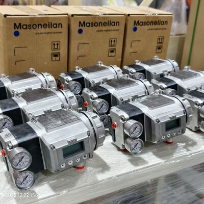 Masoneilan SVI3-31111210 HART 7 Digital Valve Positioner Single Acting with Online Diagnostics,Equipped with NORGREN 24100 Series Solenoid ValveProtocol Designed for Gas Media Industrial