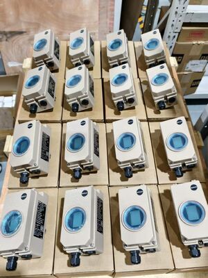 Samson Pneumatic Smart Positioner 3730-31001 With Butterfly Valve And Asco Solenoid Valve