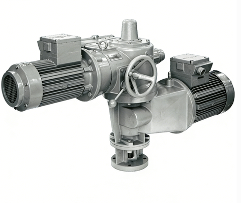 SIPOS M7636 M7637 Actuator with EHO Electric Globe Valve Nuclear Power Plant Application Extreme Condition