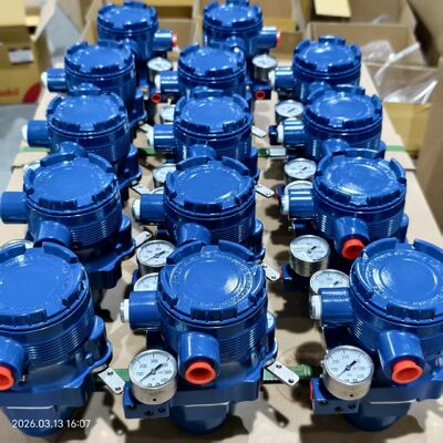 China Pneumatic Pressure Balanced Cage Control Valve with Azbil AVP300 Valve Positoner and Rotork YTC TS200 Filter Regulator