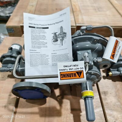 Fisher 133 Series Medium Pressure Regulators Pneumatic Gas Pressure Reducing Valve