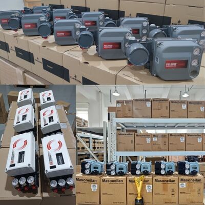 Chinese Brand Control Valve With Flowserve Pneumaticl Valve Positioner USA 3200MD-28-D6-E-04-40-0G-00 With Lot Od Stock