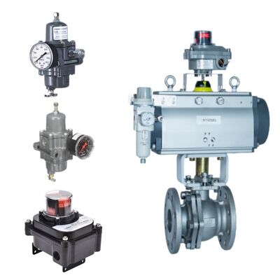 CHUAN YI ZJHR 1000 Soft Seal Floating O Ball Valve Fi sher Regulator Rotork SF Limit Switch Chemical Treatment