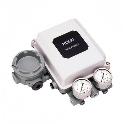 KOSO 730E 732E Triple Eccentric High Performance Butterfly Valve With Fisher 67CFR KOSO PRF300 Regulator