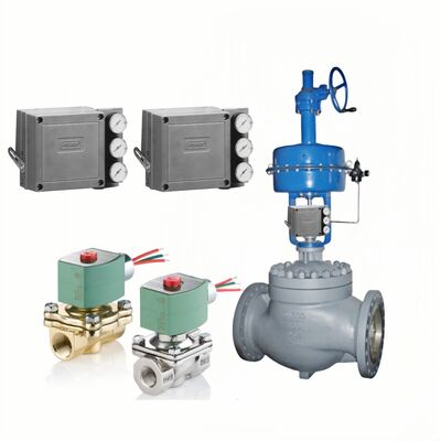 Emerson Fisher 3582 Electro Pneumatic Single-Acting Valve Positioner with ASCO Solenoid Valves
