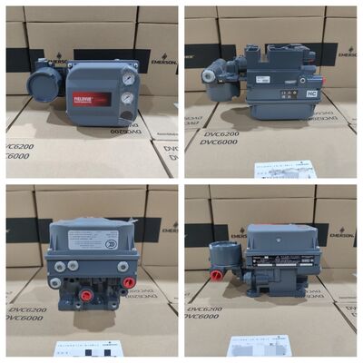 In Stock F-isher DVC6200 FIELDVUE Digital HART Valve Positioner 4-20mA Electro Pneumatic Controller for Pneumatic Actuator