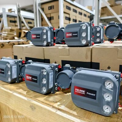 In Stock F-isher DVC6200 FIELDVUE Digital HART Valve Positioner 4-20mA Electro Pneumatic Controller for Pneumatic Actuator