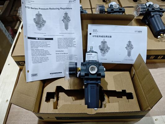 FISHER 67D Series Direct-Operated And Filter Pressure Reducer Gas Regulator