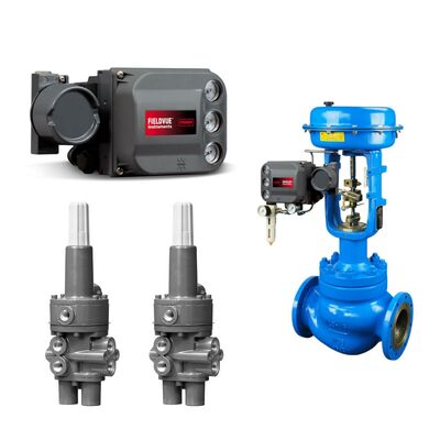 Emerson Fisher DVC6200 Digital Valve Controller and Fisher 377 Trip Valve with Chinese Control Valve