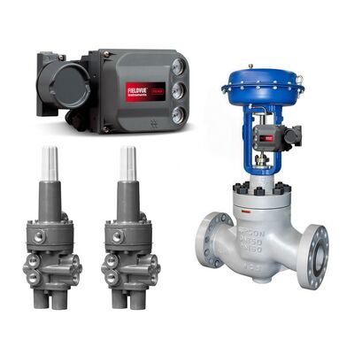 Emerson Fisher DVC6200 Digital Valve Controller and Fisher 377 Trip Valve with Chinese Control Valve