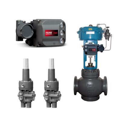 Emerson Fisher DVC6200 Digital Valve Controller and Fisher 377 Trip Valve with Chinese Control Valve
