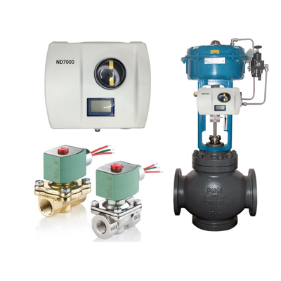 Wuzhong Control Valve with Valmet Me-sto Neles ND7000 Smart Control Valve Positioner and ASCO Solenoid Valve