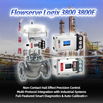 High Precision Flowserve Logix 3800 3800E Digital Valve Positioner Reliable Control Valve Parts in Stock