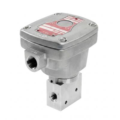 ASCO 8327 Series 3 Way 2 Position Solenoid Valve Direct Acting High Flow Control Pneumatic Actuator