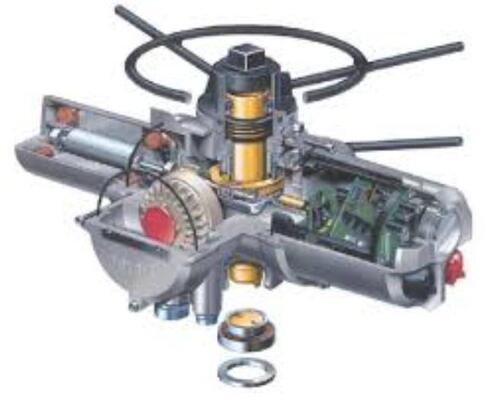 Peckwomy PWMON Series Explosion-proof OEM Ball Electric Actuators  Display Gas Media Replaceable Rotork IQ3 IQ20 Actuators