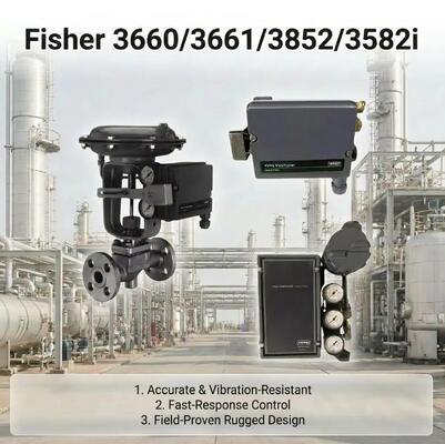 Original In-Stock  F-isher 3660/3661/3852/3582i Ball Gas OEM Electro-Pneumatic Valve Positioners