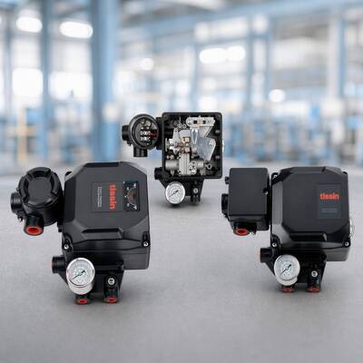 TISSIN TS600R Rotary Electro Pneumatic Valve Positioner 4 20mA IP66 Cast Aluminum Actuator Control