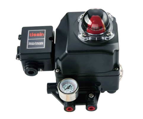 TISSIN TS600R Rotary Electro Pneumatic Valve Positioner 4 20mA IP66 Cast Aluminum Actuator Control