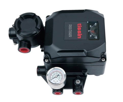 TISSIN TS600R Rotary Electro Pneumatic Valve Positioner 4 20mA IP66 Cast Aluminum Actuator Control