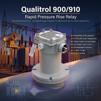 QUALITROL 900/910 RPRR Transformer Safety Pressure Protection Relay Transformer Pressure Relay Supplier