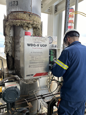 Ametek WDG-IV UOP WDG-V UOP Analyzer Oxygen Analyzer Combustion Control Gas Measurement Process Analyzer