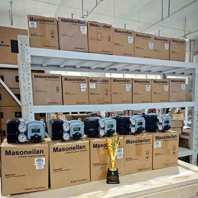 Original In-Stock F-isher 3660/3661/3852/3582i Ball Gas OEM Electro-Pneumatic Valve Positioners