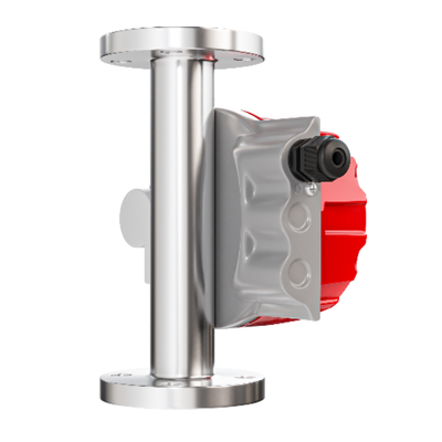 Supmea LZ-SUP HART 4-20mA LCD Local Indicator Industrial Flowmeter Metal Tube Variable Area Flow Meter