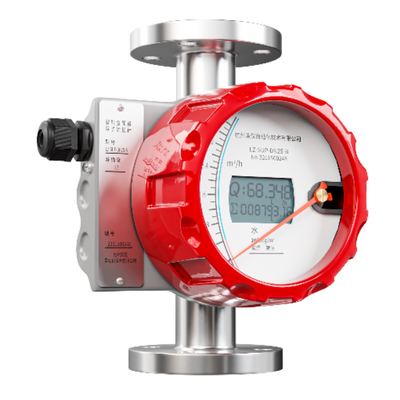 Supmea LZ-SUP HART 4-20mA LCD Local Indicator Industrial Flowmeter Metal Tube Variable Area Flow Meter