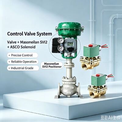 Masoneilan SVI2-21113111 SVI2-21123121 Smart Digital Valve Positioner with ASCO Solenoid Spool Valves
