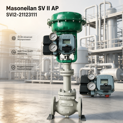 Masoneilan SVI II AP Digital Valve Positioner SVI2 21123111 HART Smart Positioner Pneumatic Valve Accessory