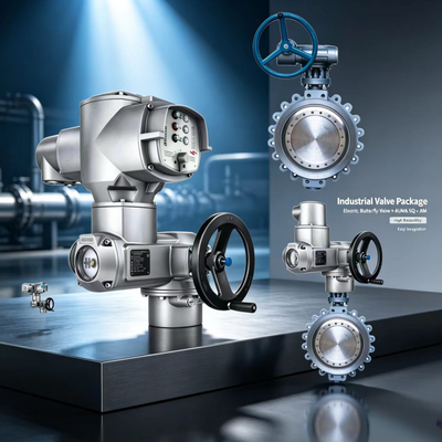 AUMA SQ 05.2-14.2 Part-Turn Actuator with AM 01.1 Controls SFC Safe End Position Feedback Valve