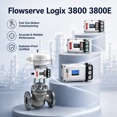 New in Stock Flowserve Logix 3800 3800E Digital Pneumatic Valve Positioner Control Valve Spare Parts
