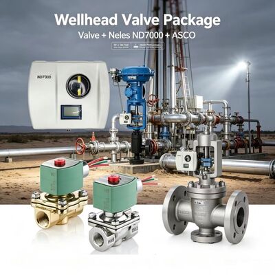 Valmet Me-sto Neles ND7000 Intelligent Digital Valve Controller with ASCO Solenoid Valve for Process Control