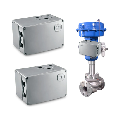 High-capacity IMI STI FasTrak FT-I00ADSA Smart Digital Valve Positioner with HART Communication