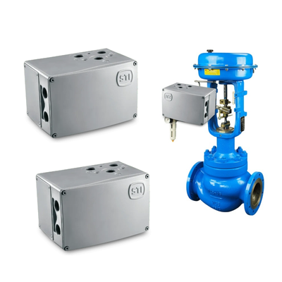 High-capacity IMI STI FasTrak FT-I00ADSA Smart Digital Valve Positioner with HART Communication