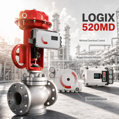 Logix 520MD Plus Digital HART 7 Positioner 4 20mA IP66
