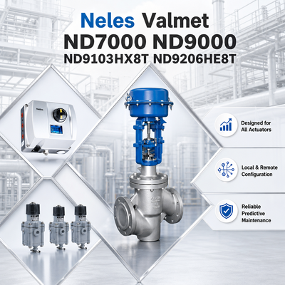 Neles ND9103 ND9106 ND9203 ND9206 ND7000 ND9000 Valve Positioner Valmet