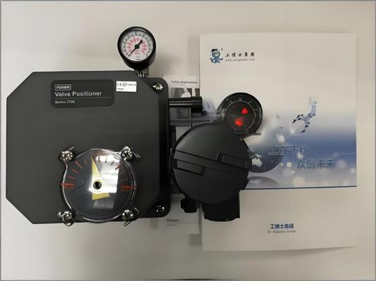 Fisher 3720 Electro-Pneumatic Valve Positioner with 4-20mA Signal for Modulating Control and Corrosion Resistant Construction