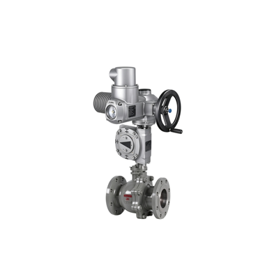 AUMA SA Series Electric Actuator with Integrated Valve Assembly for Globe Valves IP68