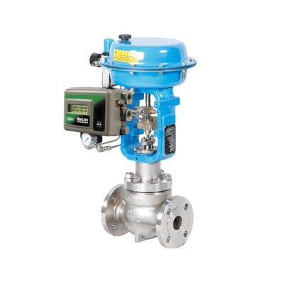 HART Communication Digital Valve Positioner with 4-20 mA DC Input Signal and 12-Month Warranty Valve Positioner