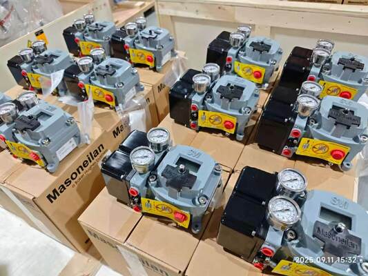 Industrial Precision Masoneilan SVI II Valve Positioner Package for Valve Control