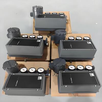 Calibrated Output Valve Positioner Package with 4-20 mA DC Input and Pre-Assembled Pneumatic Valve Positioner Design